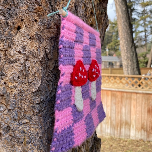 Mushroom wall hanging - Picture 7 of 10